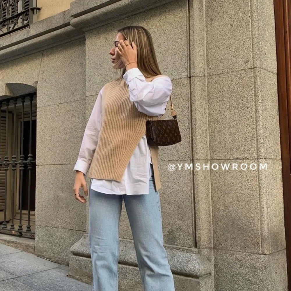 🔥Last 1🔥MANGO Slit Vest - Picture 2 of 6